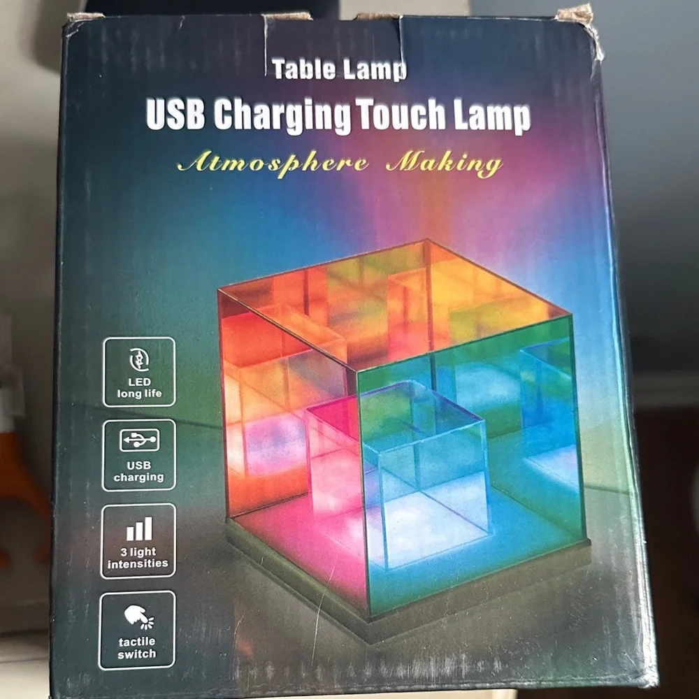 USB Charging Touch Lamp - Multicolor - Picture 1 of 2